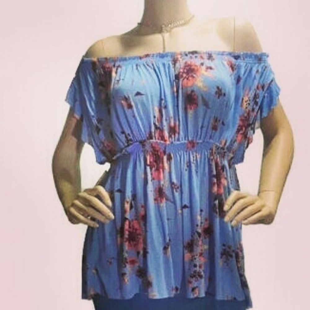 Free People Off the Shoulder Top